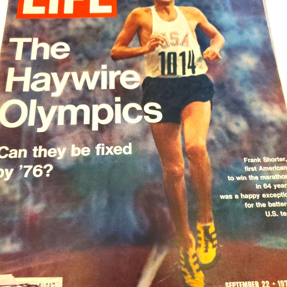 Life Magazine Sept,22 1972. The Haywire OLMPICS
